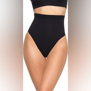 SKIMS Black High-Waist Panties